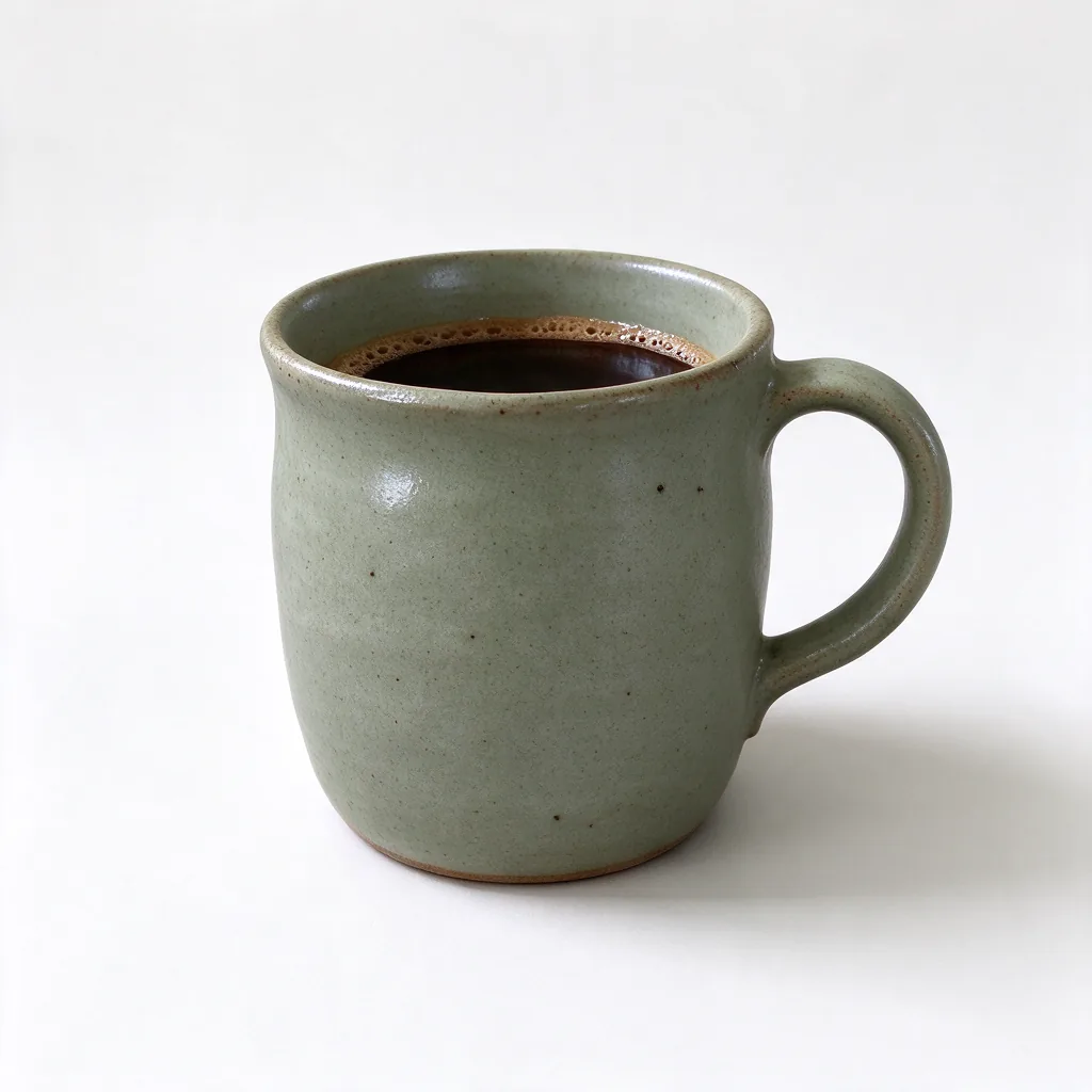 The same mug on a clean white studio background with a soft shadow.